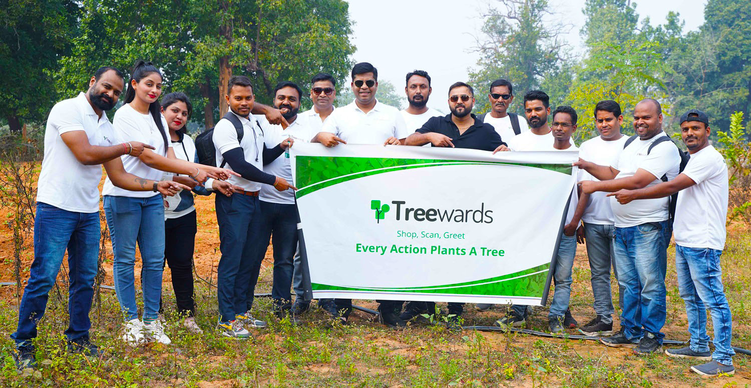 Treewards Team - Tree Plantation